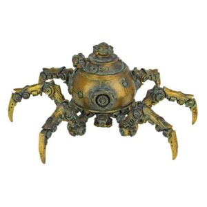 Design Toscano CL6874 9 Inch Octopod Mechanical Steampunk Statue