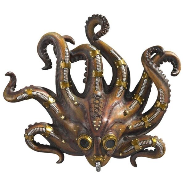 Design Toscano CL7035 12 Inch Steam Punk Octopod Wall Sculpture