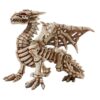 Design Toscano CL7038 7 1/2 Inch Corpus Crux Dragon Skeleton Statue