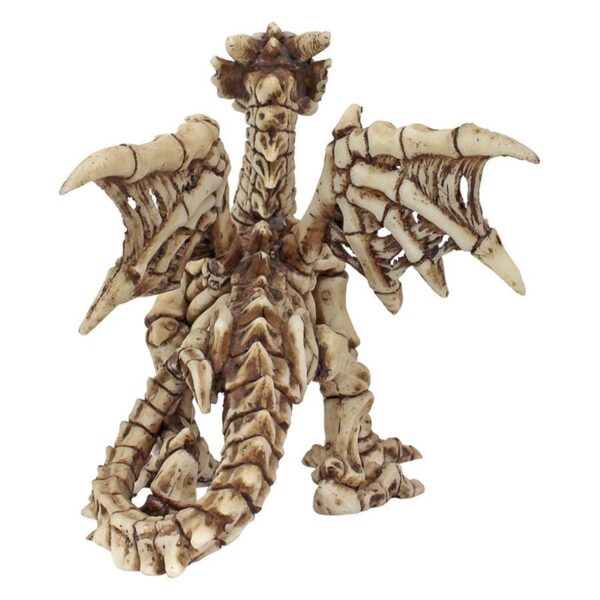 Design Toscano CL7038 7 1/2 Inch Corpus Crux Dragon Skeleton Statue