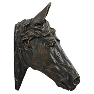 Design Toscano CL71 7 1/2 Inch Freedom Spirit Horse Wall Sculpture