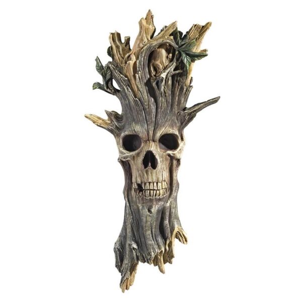 Design Toscano CL7134 9 1/2 Inch Evil Tree of Knowledge Wall Sculpture