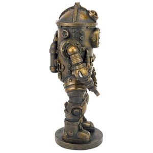 Design Toscano CL7321 4 Inch Tritonia Diving Suit Steampunk Statue