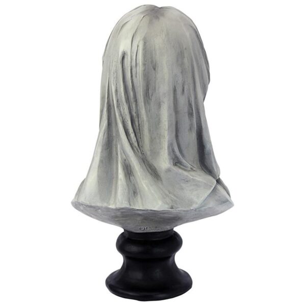 Design Toscano CL7657 4 1/2 Inch Veiled Maiden of Death Bust