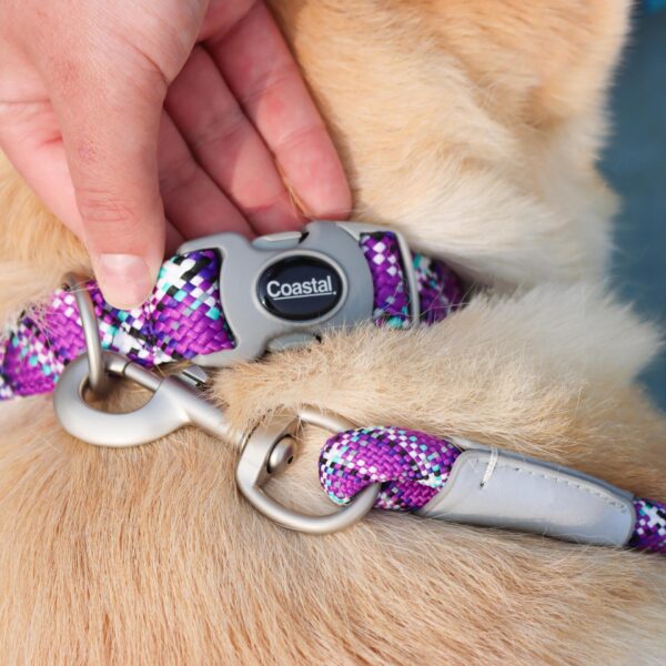 Pro  Active Adjustable Woven Reflective Dog Collar