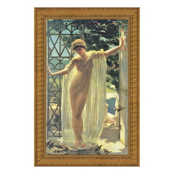 Design Toscano DA1195 31 1/2 Inch Lesbia 1878 Canvas Replica Painting - Estate