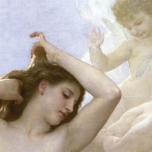 Design Toscano DA1304 31 Inch La Naissance De Venus 1859 Canvas Replica Painting - Grande