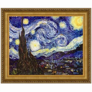 Design Toscano DA1414 32 1/4 Inch Starry Night 1889 Canvas Replica Painting - Grande