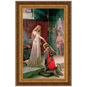 Design Toscano DA1433 26 1/4 Inch The Accolade 1901 Canvas Replica Painting - Large