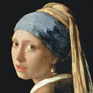 Design Toscano DA1442 26 3/4 Inch The Girl with a Pearl Earring 1665 Canvas Replica Painting - Medium