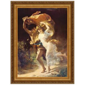 Design Toscano DA1623 19 1/4 Inch The Storm Canvas Replica Painting - Medium