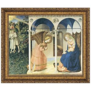 Design Toscano DA1662 25 1/2 Inch The Annunciation Altarpiece 1426 Canvas Replica Painting - Medium