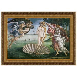 Design Toscano DA1682 29 1/4 Inch The Birth of Venus 1485 Canvas Replica Painting - Medium