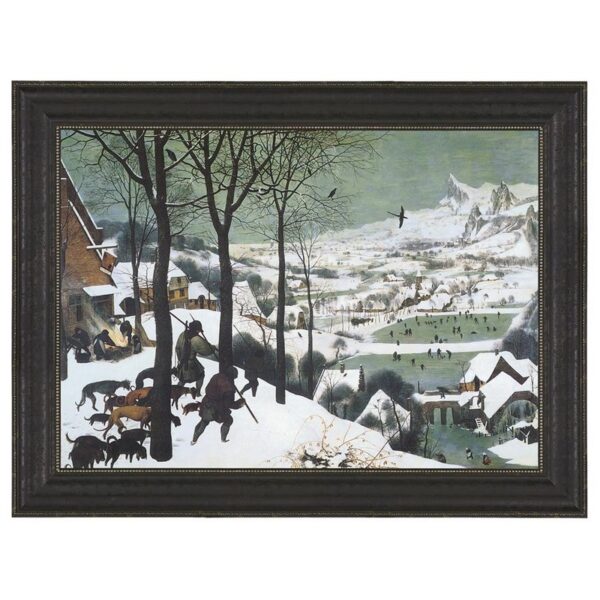 Design Toscano DA1712 27 1/2 Inch The Hunters in The Snow 1565 Canvas Replica Painting - Medium