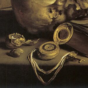 Design Toscano DA1772 27 1/2 Inch a Vanitas Still Life 1645 Canvas Replica Painting - Medium