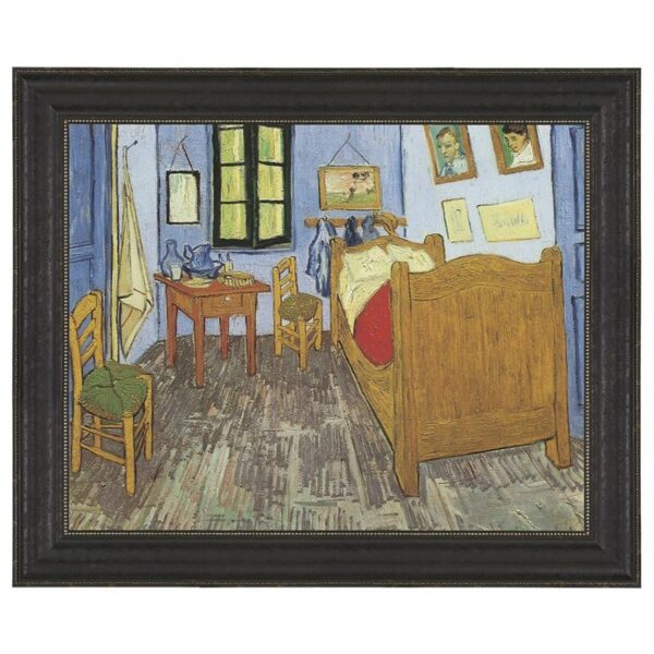 Design Toscano DA1844 44 Inch The Bedroom 1889 Canvas Replica Painting - Grande