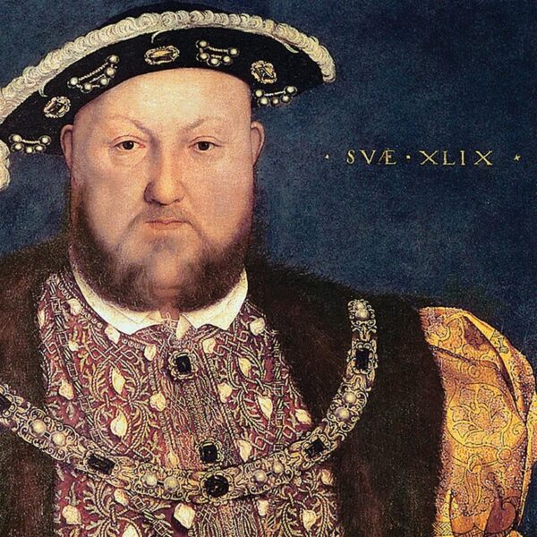 Design Toscano DA1854 37 1/2 Inch Henry VIII 1540 Canvas Replica Painting - Grande