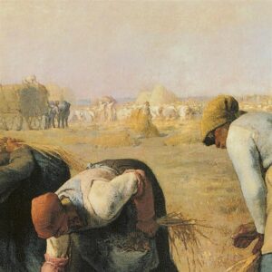 Design Toscano DA1893 39 1/2 Inch The Gleaners 1857 Canvas Replica Painting - Large