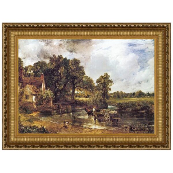 Design Toscano DA2013 41 1/4 Inch The Hay Wain 1821 Canvas Replica Painting - Large