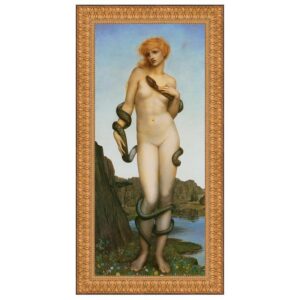 Design Toscano DA2113 20 1/2 Inch Cadmus and Harmonia 1877 Canvas Replica Painting - Large