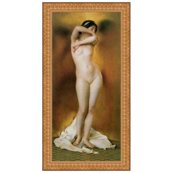 Design Toscano DA2264 26 Inch Glow of Gold Gleam of Pearl 1906 Canvas Replica Painting - Grande