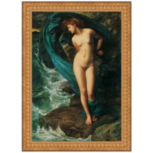 Design Toscano DA2282 22 Inch Andromeda 1869 Canvas Replica Painting - Medium