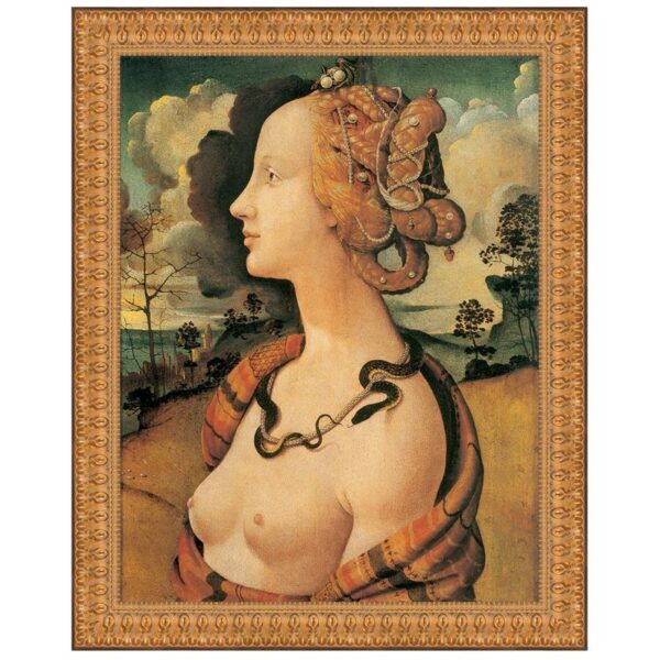 Design Toscano DA2292 23 1/2 Inch Portrait of Simonetta Vespucci 1480 Canvas Replica Painting - Medium