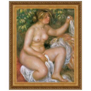 Design Toscano DA2313 34 1/4 Inch After The Bath 1910 Canvas Replica Painting - Large