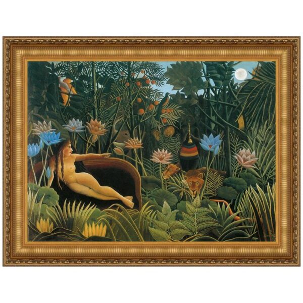 Design Toscano DA2333 39 1/4 Inch The Dream 1910 Canvas Replica Painting - Large