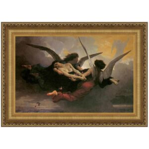 Design Toscano DA2482 27 1/4 Inch a Soul Brought To Heaven 1878 Canvas Replica Painting - Medium