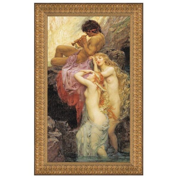 Design Toscano DA2573 26 Inch Sea Melodies 1904 Canvas Replica Painting - Large