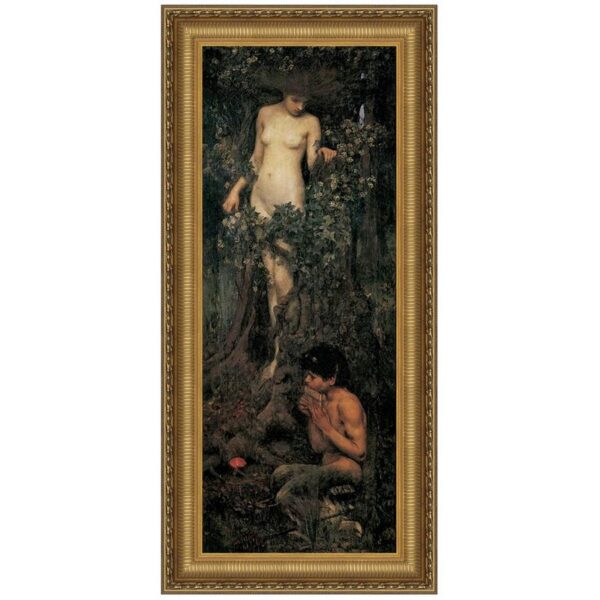 Design Toscano DA2713 20 3/4 Inch a Hamadryad 1893 Canvas Replica Painting - Large