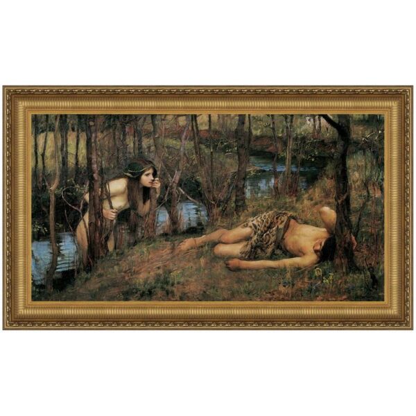 Design Toscano DA2732 27 1/4 Inch a Naiad 195 Canvas Replica Painting - Medium