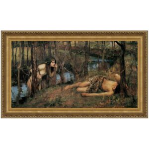 Design Toscano DA2733 39 3/4 Inch a Naiad 195 Canvas Replica Painting - Large