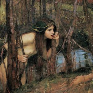 Design Toscano DA2732 27 1/4 Inch a Naiad 195 Canvas Replica Painting - Medium