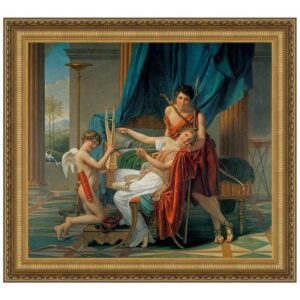 Design Toscano DA3064 42 1/4 Inch Sappho and Phaon 1809 Canvas Replica Painting - Grande