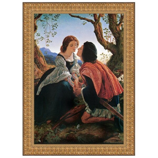 Design Toscano DA3152 22 Inch Hesperus 1857 Canvas Replica Painting - Medium