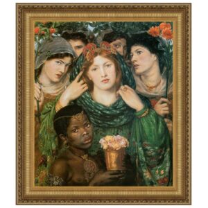 Design Toscano DA3173 32 1/4 Inch The Beloved The Bride 1866 Canvas Replica Painting - Large