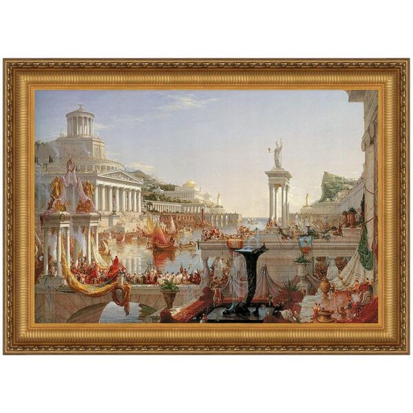 Design Toscano DA3322 27 1/4 Inch The Consummation of Empire 1836 Canvas Replica Painting - Medium