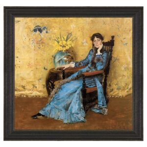 Design Toscano DA3423 37 Inch Dora Wheeler 1883 Canvas Replica Painting - Large