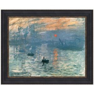 Design Toscano DA3851 14 3/4 Inch Impression Sunrise 1872 Canvas Replica Painting - Small