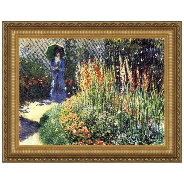 Design Toscano DA3993 37 1/4 Inch Gladioli 1876 Canvas Replica Painting - Large