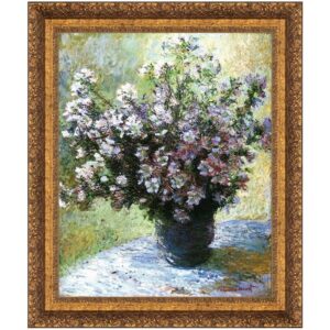 Design Toscano DA4033 30 Inch Vase of Flowers 1882 Canvas Replica Painting - Large