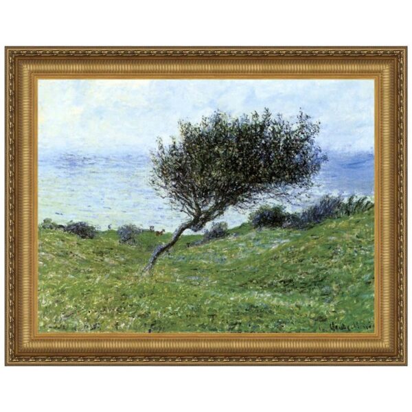 Design Toscano DA4052 29 1/4 Inch Seacoast at Trouville 1881 Canvas Replica Painting - Medium