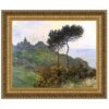 Design Toscano DA4082 28 1/4 Inch The Church at Varengaville 1882 Canvas Replica Painting - Medium