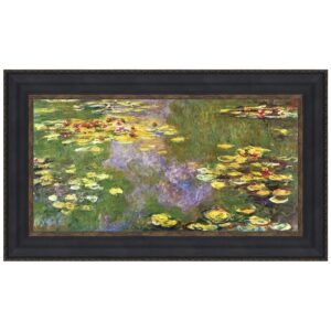 Design Toscano DA4194 46 3/4 Inch Water Lilies 1919 Canvas Replica Painting - Grande