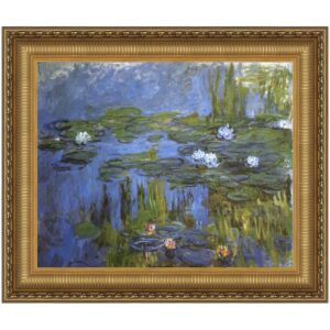 Design Toscano DA4202 25 3/4 Inch Water Lilies 1915 Canvas Replica Painting - Medium