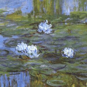 Design Toscano DA4203 35 1/4 Inch Water Lilies 1915 Canvas Replica Painting - Large