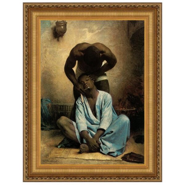 Design Toscano DA4224 36 1/4 Inch The Barber of Suez 1876 Canvas Replica Painting - Grande