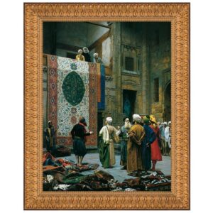 Design Toscano DA4284 37 1/2 Inch The Carpet Merchant 1887 Canvas Replica Painting - Grande